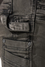Load image into Gallery viewer, SERENEDE RAIN Stacked Jeans (GREY)