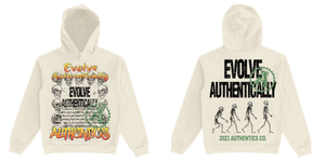 AUTHENTICS EVOLVE HOODIE (CREAM)