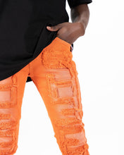 Load image into Gallery viewer, Pheelings Inspired By FLARE STACK DENIM (ORANGE)