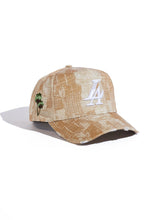 Load image into Gallery viewer, Reference PARADISE LA DENIM Hat (TAN DISTRESS)