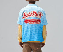 Load image into Gallery viewer, Hyde Park Slap Tape Work Shirt (Blue)