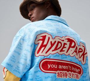 Hyde Park Slap Tape Work Shirt (Blue)