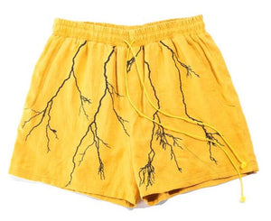 Diet Starts Monday Lightning Shorts (Yellow)