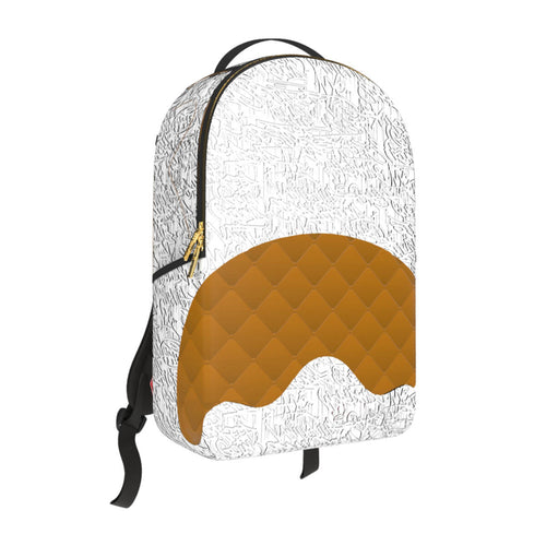 Sprayground PARIS EMBOSSED COGNAC DLXSV BACKPACK