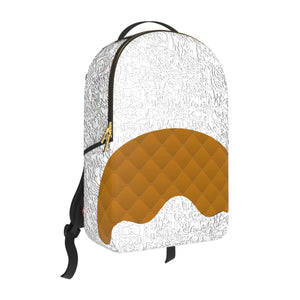 Sprayground PARIS EMBOSSED COGNAC DLXSV BACKPACK