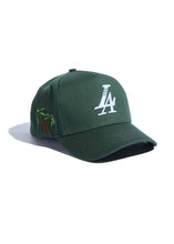 Load image into Gallery viewer, Reference PARADISE LA TRUCKER Hat (GREEN)