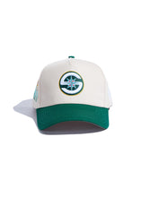 Load image into Gallery viewer, Reference MARINICS Hat (CREAM/GREEN)
