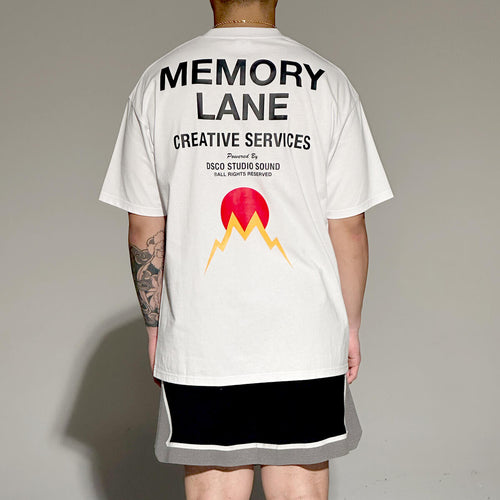 MEMORY LANE Core Creative Service Tee (White)