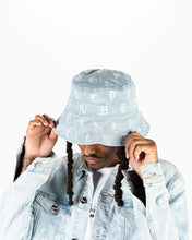 Load image into Gallery viewer, PHEELINGS SOUL STAMPED BUCKET HAT (LIGHT BLUE)