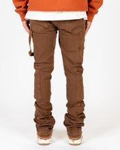 Load image into Gallery viewer, PHEELINGS VIBRANT VISIONS FLARE STACK DENIM (BROWN)