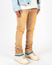 Load image into Gallery viewer, PHEELINGS UNLEASHED PHEELINGS FLARE STACK DENIM (ORANGE/BLUE)