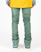 Load image into Gallery viewer, PHEELINGS UNLEASHED PHEELINGS FLARE STACK DENIM (GREEN/BLUE)