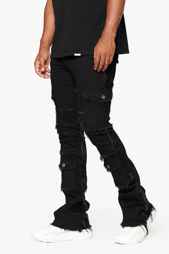 Valabasas AEGERINE STACKED FLARE (Jet Black)