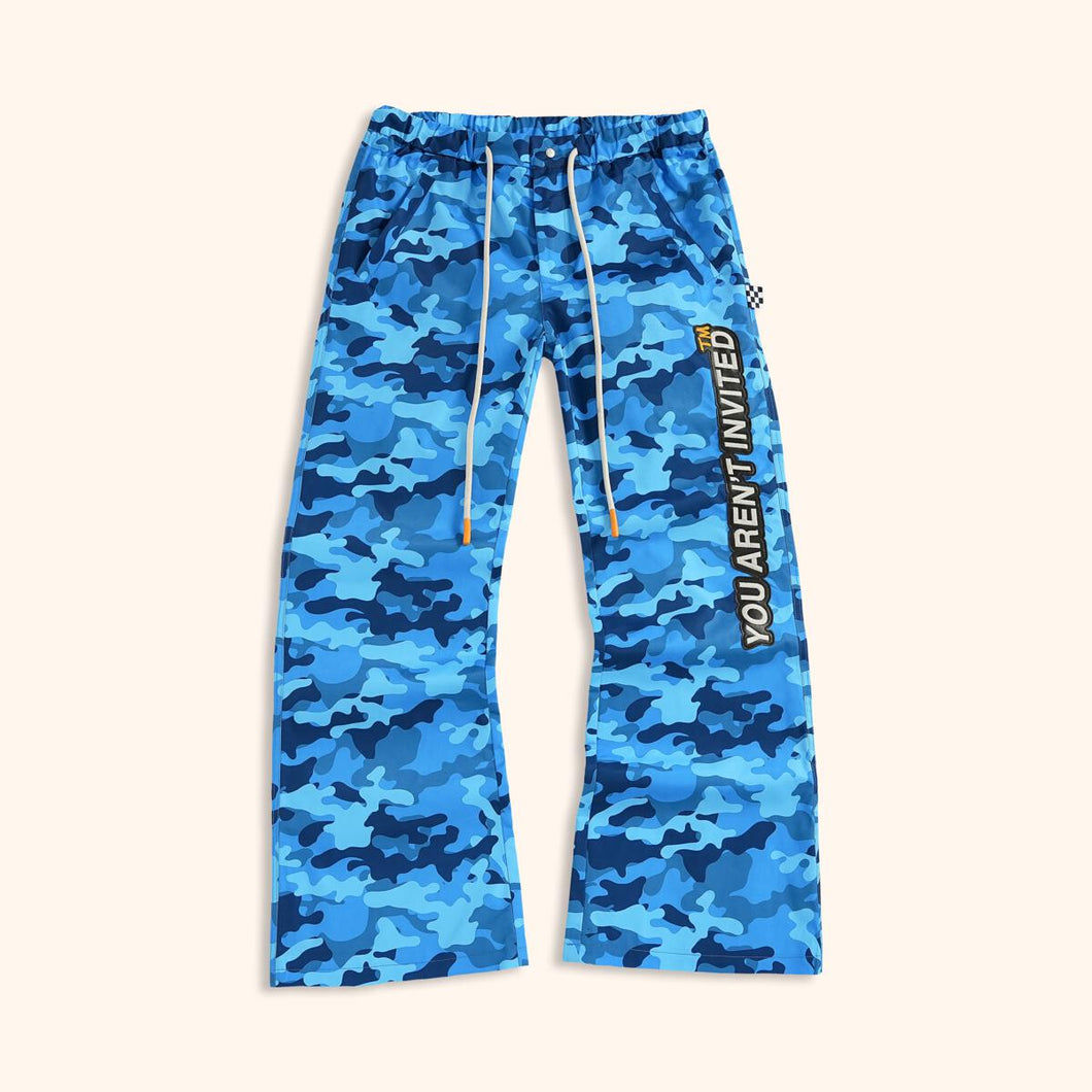 HYDE PARK Find The Zip Camo Pant (Blue)