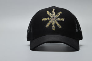 Shattered Hearts SHATTERED HAT BLACK