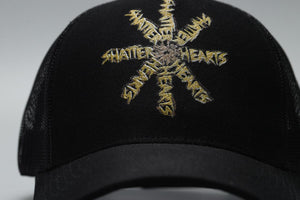 Shattered Hearts SHATTERED HAT BLACK