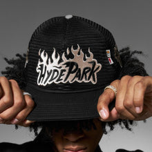 Load image into Gallery viewer, HYDE PARK Nothing But Net Trucker (Black)