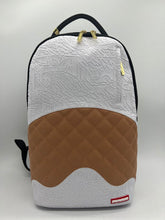 Load image into Gallery viewer, Sprayground PARIS EMBOSSED COGNAC DLXSV BACKPACK