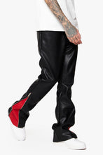 Load image into Gallery viewer, Valabasas CERNIERA LEATHER STACKED (BLACK RED)