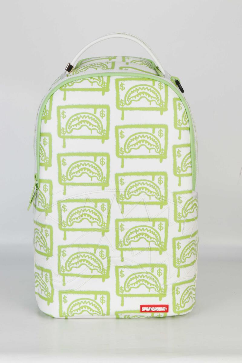 Sprayground GREEN MONEY DLXSV BACKPACK