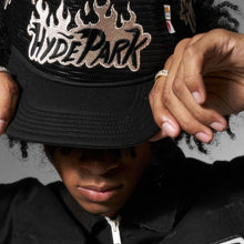 Load image into Gallery viewer, HYDE PARK Nothing But Net Trucker (Black)