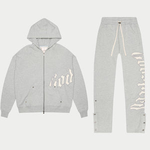 GODSPEED OG Logo Sweatsuit V2 (Heather Grey)