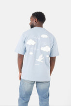 Load image into Gallery viewer, SIXTH JUNE PARIS CLOUD PRINT SS TSHIRT (Lblu)