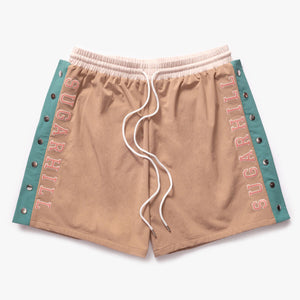 SUGARHILL SOSA SNAP SHORTS (CARAMEL)