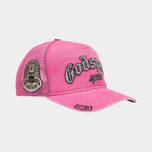 Load image into Gallery viewer, GODSPEED GS Forever Trucker Hat (Fuchsia Washed)