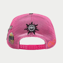 Load image into Gallery viewer, GODSPEED GS Forever Trucker Hat (Fuchsia Washed)