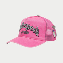 Load image into Gallery viewer, GODSPEED GS Forever Trucker Hat (Fuchsia Washed)