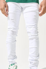 Load image into Gallery viewer, SERENEDE  Everest Peak Jeans (White)