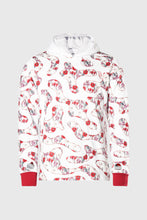 Load image into Gallery viewer, THC Opium Poppy Flower Camo Hoodie (White)