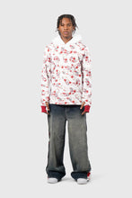 Load image into Gallery viewer, THC Opium Poppy Flower Camo Hoodie (White)