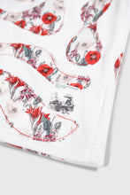 Load image into Gallery viewer, THC Opium Poppy Flower Camo Hoodie (White)