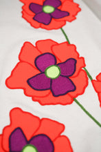 Load image into Gallery viewer, THC Opium Poppy Flower Knit Sweater (Cream)