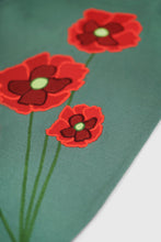 Load image into Gallery viewer, THC Opium Poppy Flower Knit Sweater (Basil Green)