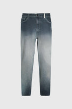 Load image into Gallery viewer, THC Opium Stone Wash Open Crochet Denim Jeans