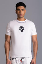 Load image into Gallery viewer, ROBERTO VINO Skull T-shirt (WHITE)