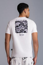 Load image into Gallery viewer, ROBERTO VINO Skull T-shirt (WHITE)