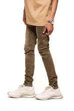 Load image into Gallery viewer, PHEELINGS MENTALLY ELSEWHERE SKINNY DENIM (BROWN)