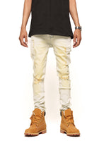 Load image into Gallery viewer, PHEELINGS CLEAR THE AIR SKINNY DENIM (LIGHT BLUE/SAND)