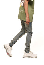 Load image into Gallery viewer, PHEELINGS DETERMINED FORCAST SKINNY DENIM (MEDIUM BLUE/ SAND)