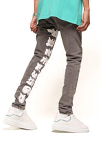 Load image into Gallery viewer, PHEELINGS BREAK FREE SKINNY DENIM (CHARCOAL GREY)