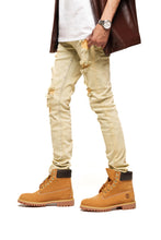 Load image into Gallery viewer, PHEELINGS POLISHED WEAKNESS SKINNY DENIM (LIGHT BLUE/TUSCAN SAND)