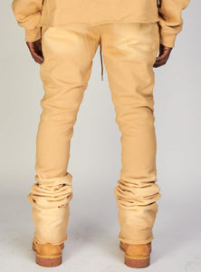 NME NYC Sweatpants Fading Damien (Taupe Wash)