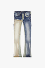 Load image into Gallery viewer, Valabasas CHICAGO CORAL REEF STACKED FLARE JEAN (CORAL REEF)