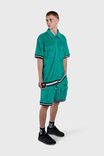 Load image into Gallery viewer, THC Racket Club Terry Cloth Cabana Shirt &amp; Short (River Green)