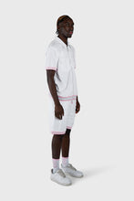 Load image into Gallery viewer, THC Racket Club Terry Cloth Cabana Shirt &amp; Short (White)