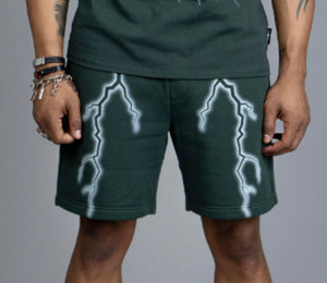 DOCTRINE ELECTRIC STORM SHORTS (DARK SPRUCE)